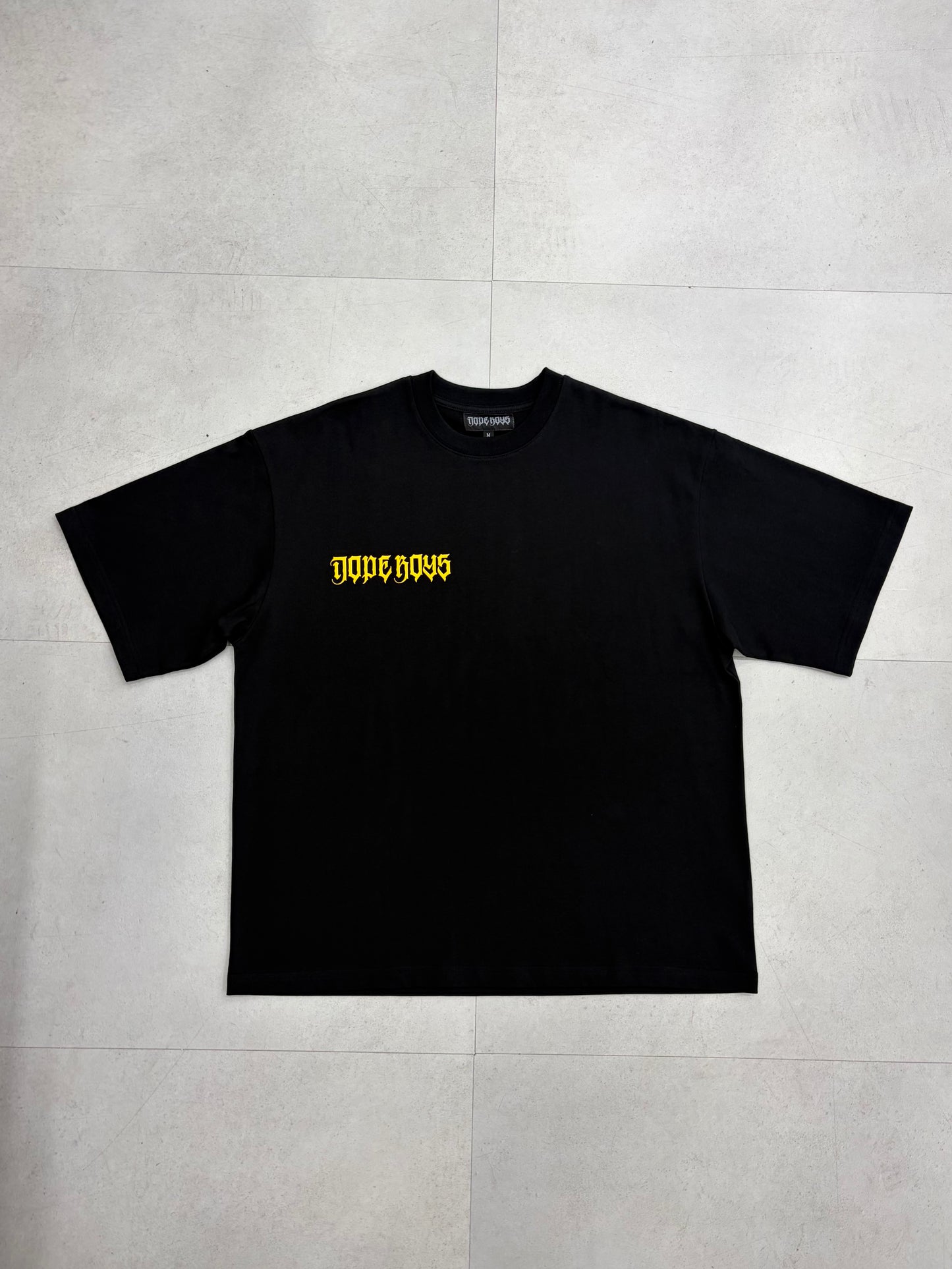 DBS BLACK YELLOW TEE