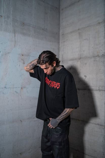 DBSLS BLACK RED TEE