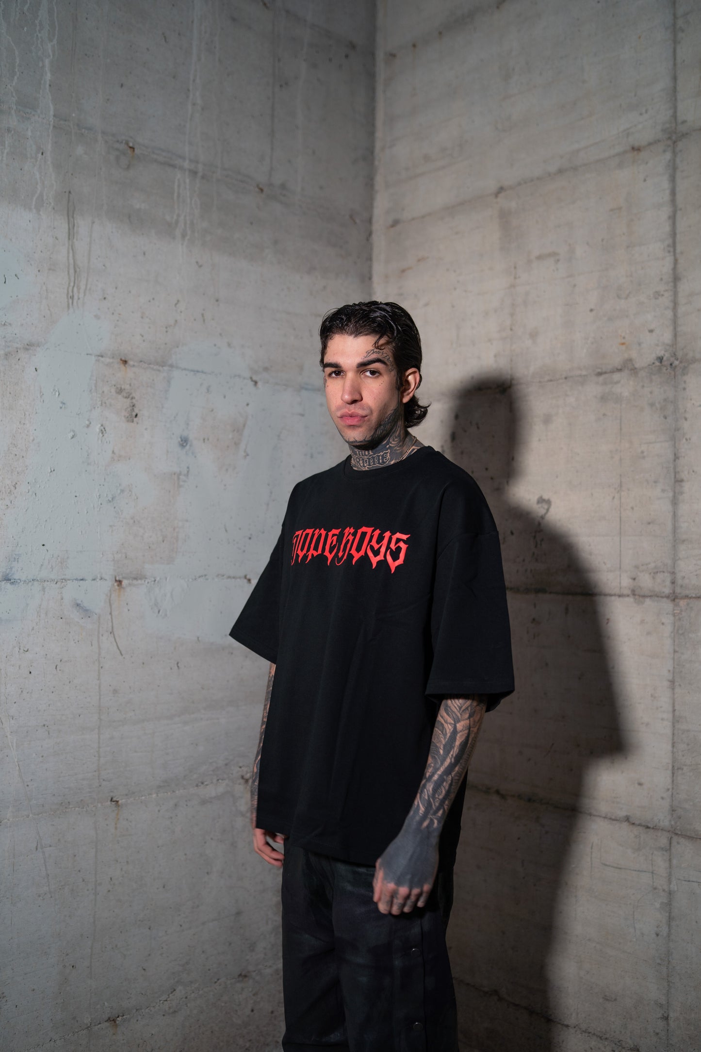 DBSLS BLACK RED TEE
