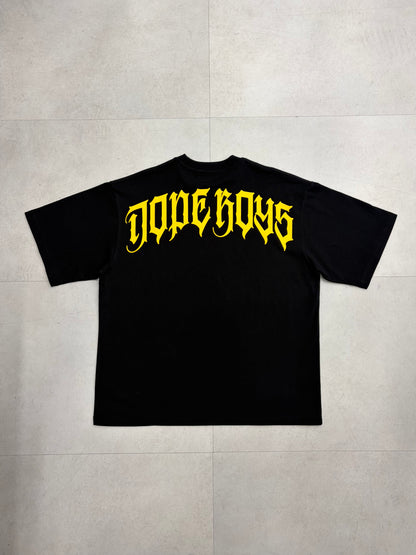 DBS BLACK YELLOW TEE