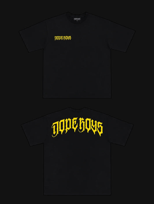 DBS BLACK YELLOW TEE